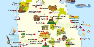 რუკა unawatuna შრი ლანკა